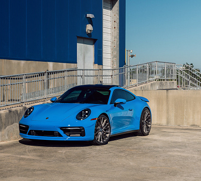 Фото дисков Vossen HF-4T на Porsche 911 VIII