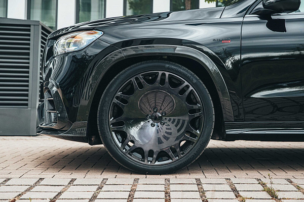 Фото дисков BRABUS Monoblock M (Platinum Edition) Черный глянец на Mercedes-Benz GLS (X167)