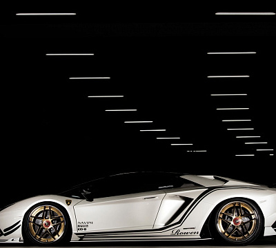 Фото дисков Savini SV76 на Lamborghini Aventador