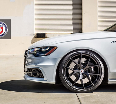 Фото дисков HRE P101 на Audi A/RS 6 (C7)