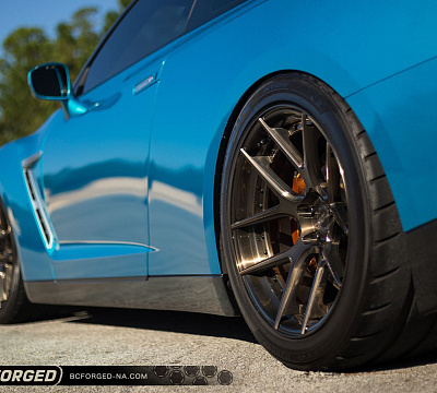 Фото дисков BC Forged HCS02 на Nissan GT-R