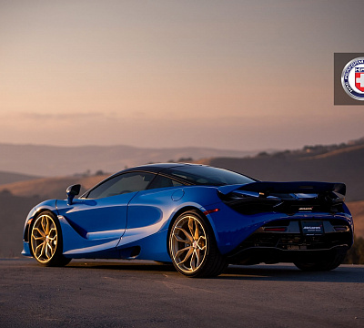Фото дисков HRE P201 на McLaren 720S