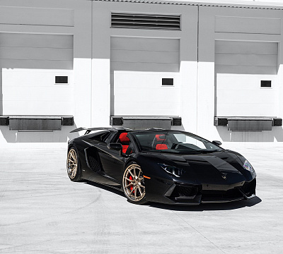 Фото дисков Anrky AN32 на Lamborghini Aventador