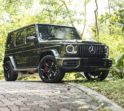 Фото дисков Vossen UV-4 на Mercedes-Benz G-Class III
