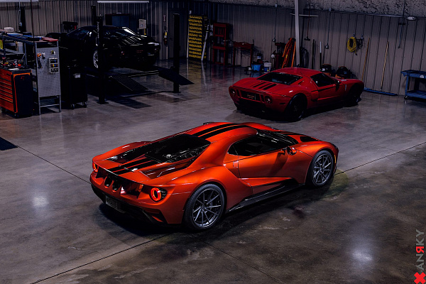 Фото дисков Anrky AN33 Сатиновый графит на Ford GT II