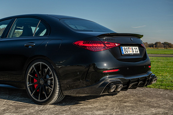 Фото дисков BRABUS Monoblock Z (Platinum Edition) Черный глянец на Mercedes-Benz C-Class (W206)