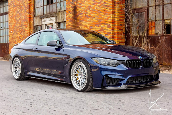 Фото дисков HRE 300 Глянцевый лак на BMW 4/M4 (F32/F82)