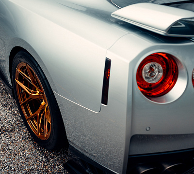 Фото дисков Vossen S21-01 на Nissan GT-R