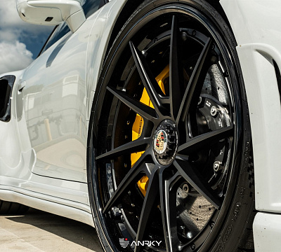 Фото дисков Anrky AN33 на Porsche 911 VIII