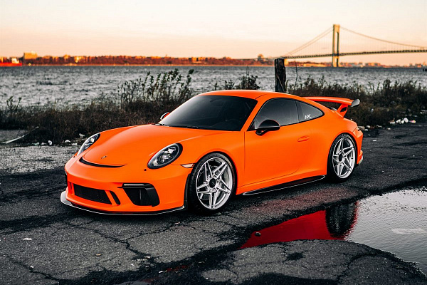 Фото дисков Anrky S1-X3 Сатиновый лак на Porsche 911 VII
