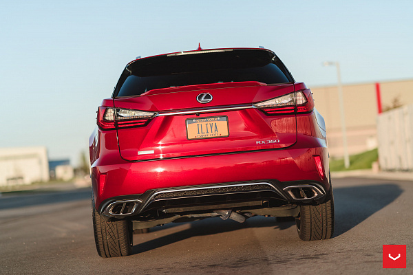 Фото дисков Vossen HF-4T Сатиновый графит на Lexus RX IV