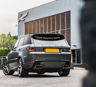 Фото дисков Kahn Type 52 RS на Range Rover Sport II