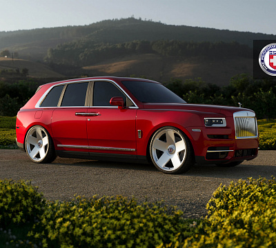 Фото дисков HRE L105M на Rolls-Royce Cullinan