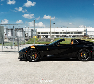 Фото дисков Anrky AN12 на Ferrari 812