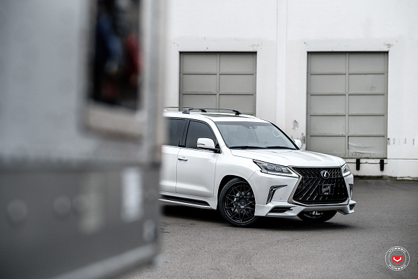 Фото дисков Vossen S17-07 (3-Piece) Черный сатин на Lexus LX III