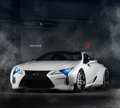 Фото дисков Strasse Wheels SV1 Deep Concave FS на Lexus LC 500