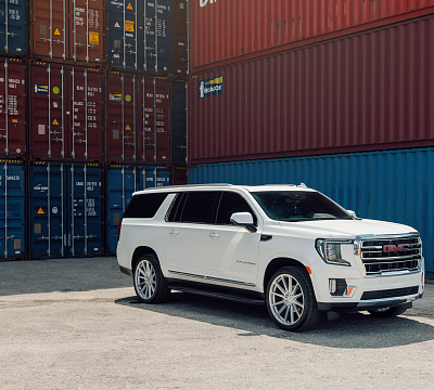 Фото дисков Vossen HF6-1 на GMC Yukon V