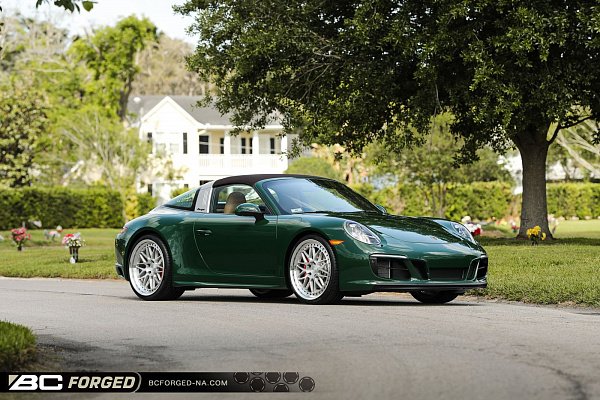 Фото дисков BC Forged LE81 // MLE81 Глянцевый лак на Porsche 911 VII