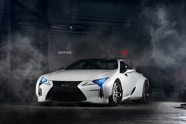 Фото дисков Strasse Wheels SV1 Deep Concave FS Глянцевый лак на Lexus LC 500