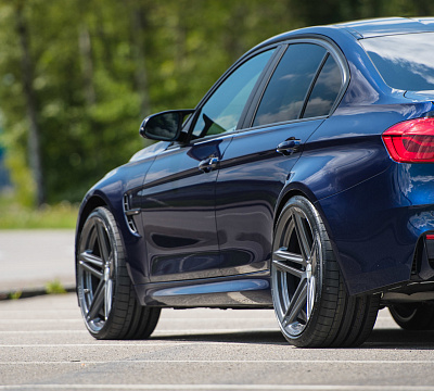 Фото дисков Vossen VFS-5 на BMW 3/M3 (F3x/F80)