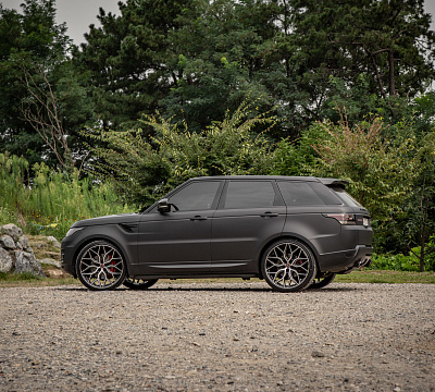 Фото дисков Vossen HF-2 на Land Rover Range Rover Sport II