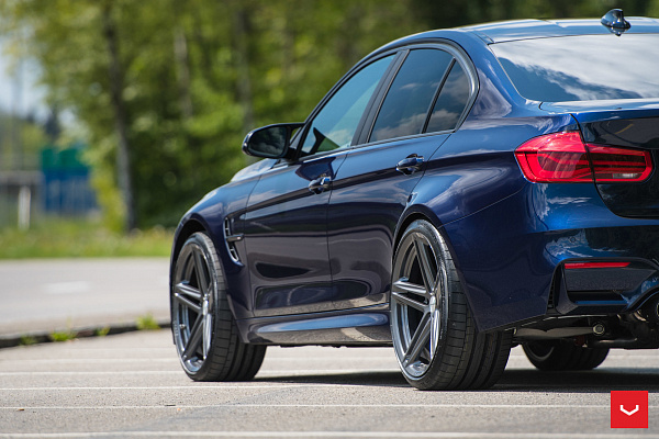 Фото дисков Vossen VFS-5 Глянцевый графит на BMW 3/M3 (F3x/F80)