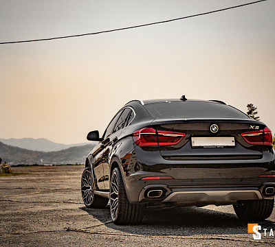 Фото дисков Vossen HF-2 на BMW X6/X6 M (F16/F86)
