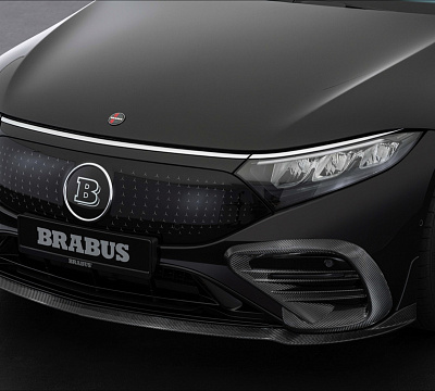 Фото дисков BRABUS Monoblock Z (Platinum Edition) на Mercedes-Benz EQS