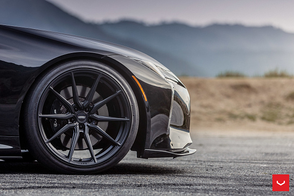 Фото дисков Vossen HF-3 Черный сатин на Lexus LC 500