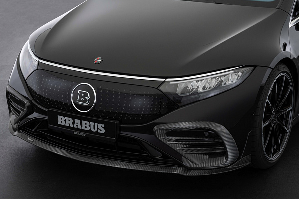 Фото дисков BRABUS Monoblock Z (Platinum Edition) Черный глянец на Mercedes-Benz EQS