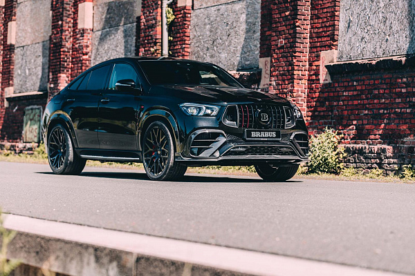 Фото дисков BRABUS Monoblock Y (Platinum Edition) Черный глянец на Mercedes-Benz GLE II
