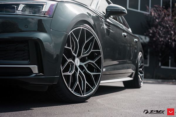 Фото дисков Vossen HF-2 Алмазная проточка на Audi A/S/RS 5 (F5)