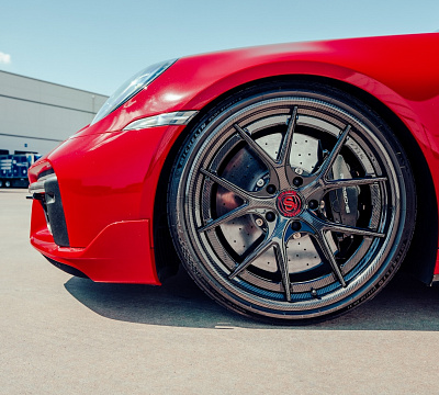 Фото дисков Strasse Wheels SM5R Deep Concave FS на Porsche 911 VIII