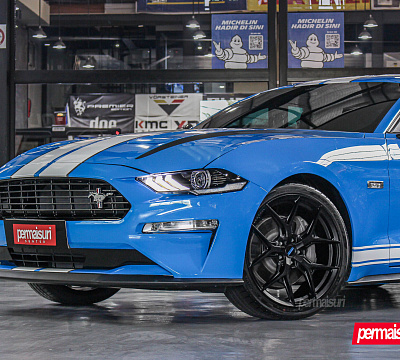 Фото дисков Vossen HF-5 на Ford Mustang VI