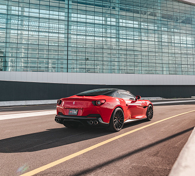 Фото дисков Vossen HF-4T на Ferrari Portofino