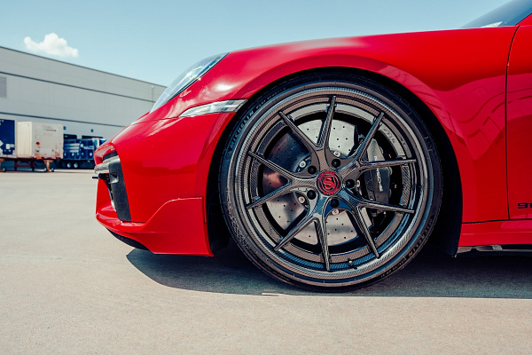 Фото дисков Strasse Wheels SM5R Deep Concave FS Другой цвет на Porsche 911 VIII