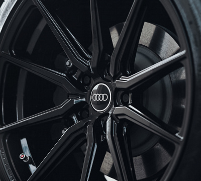 Фото дисков Vossen HF-3 на Audi E-tron GT