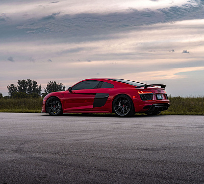 Фото дисков Strasse Wheels SM5R Deep Concave Duoblock на Audi R8 (4S)