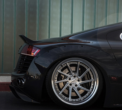 Фото дисков Savini BM15 на Audi R8 (4S)
