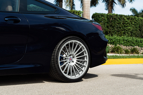 Фото дисков HRE 309M Серебро на BMW 8/M8