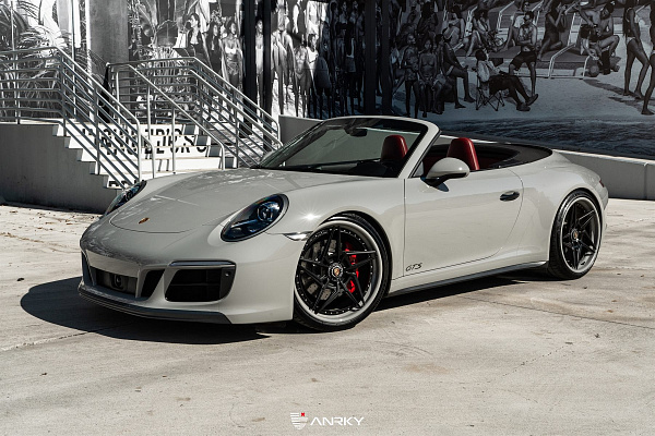 Фото дисков Anrky S3-X3 Черный сатин на Porsche 911 VII