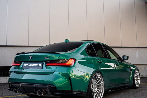 Фото дисков ST Wheels ST22 Полированный лак на BMW 3/M3 (G2x/G80)
