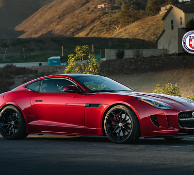 Фото дисков HRE P201 на Jaguar F-Type