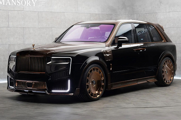 Фото дисков Mansory FD.15 Глянцевая медь на Rolls-Royce Cullinan