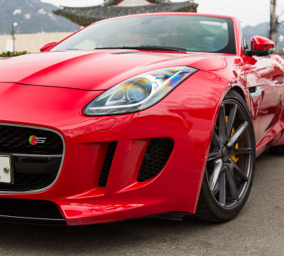 Фото дисков Vossen VFS-1 на Jaguar F-Type