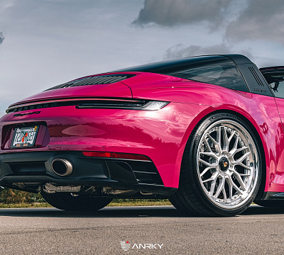 Фото дисков Anrky RS1 на Porsche 911 VIII