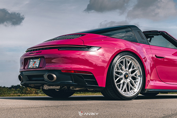 Фото дисков Anrky RS1 Глянцевый лак на Porsche 911 VIII