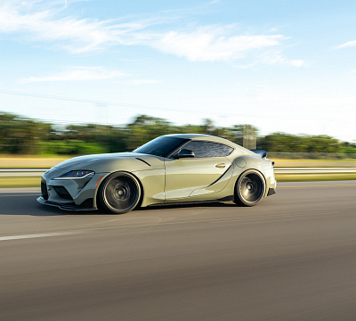 Фото дисков Vossen HF-7 на Toyota Supra A90