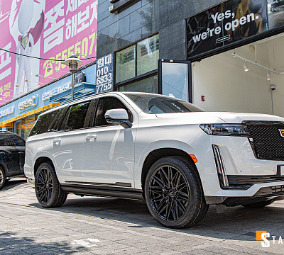Фото дисков Vossen HF6-5 на Cadillac Escalade V