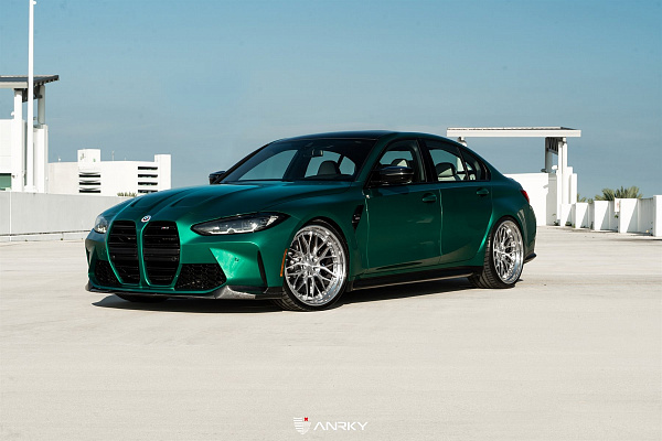 Фото дисков Anrky RS1 Полированный лак на BMW 3/M3 (G2x/G80)